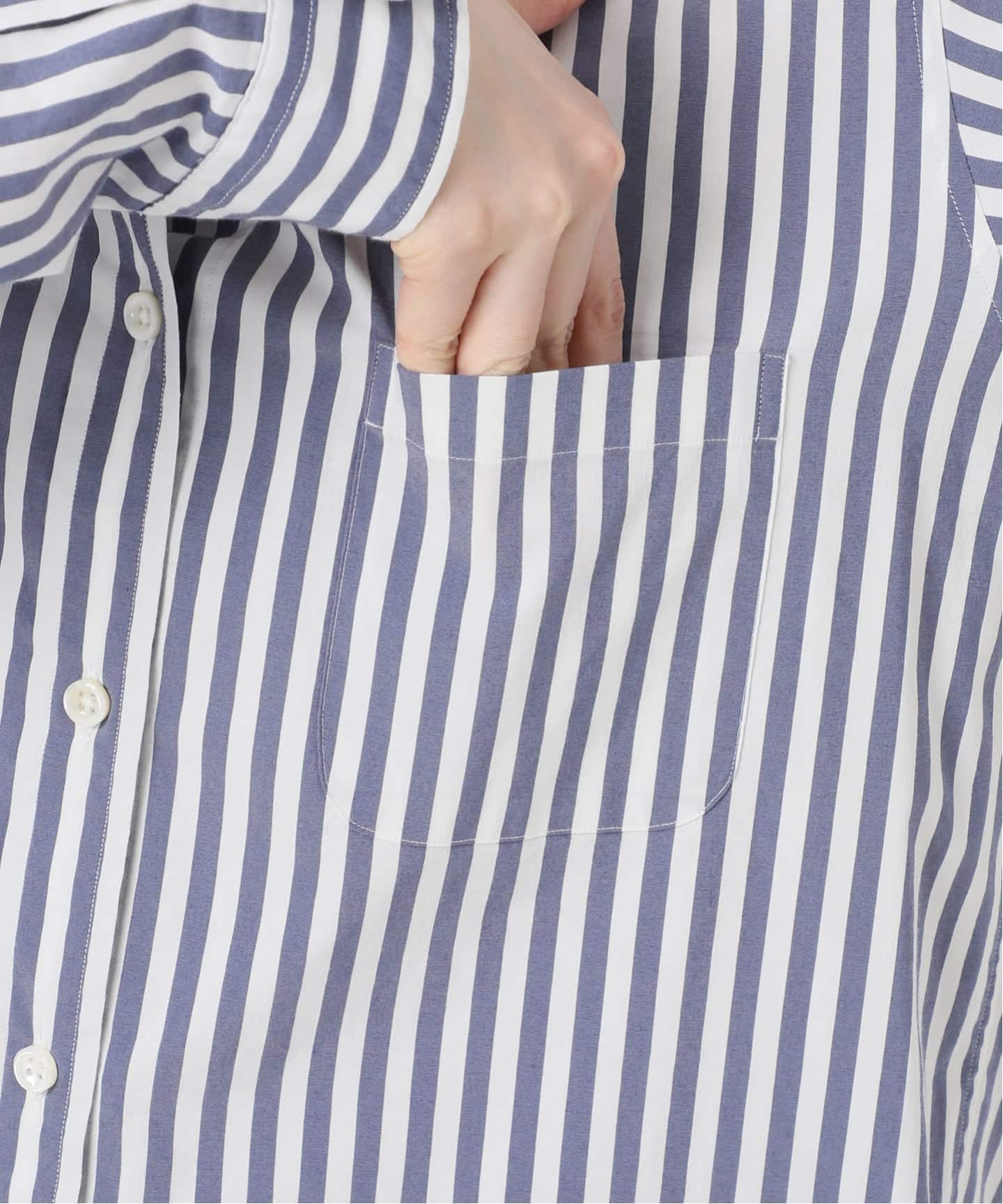 STRIPE ボタンダウン シャツ（シャツ／ブラウス）｜Deuxieme Classe