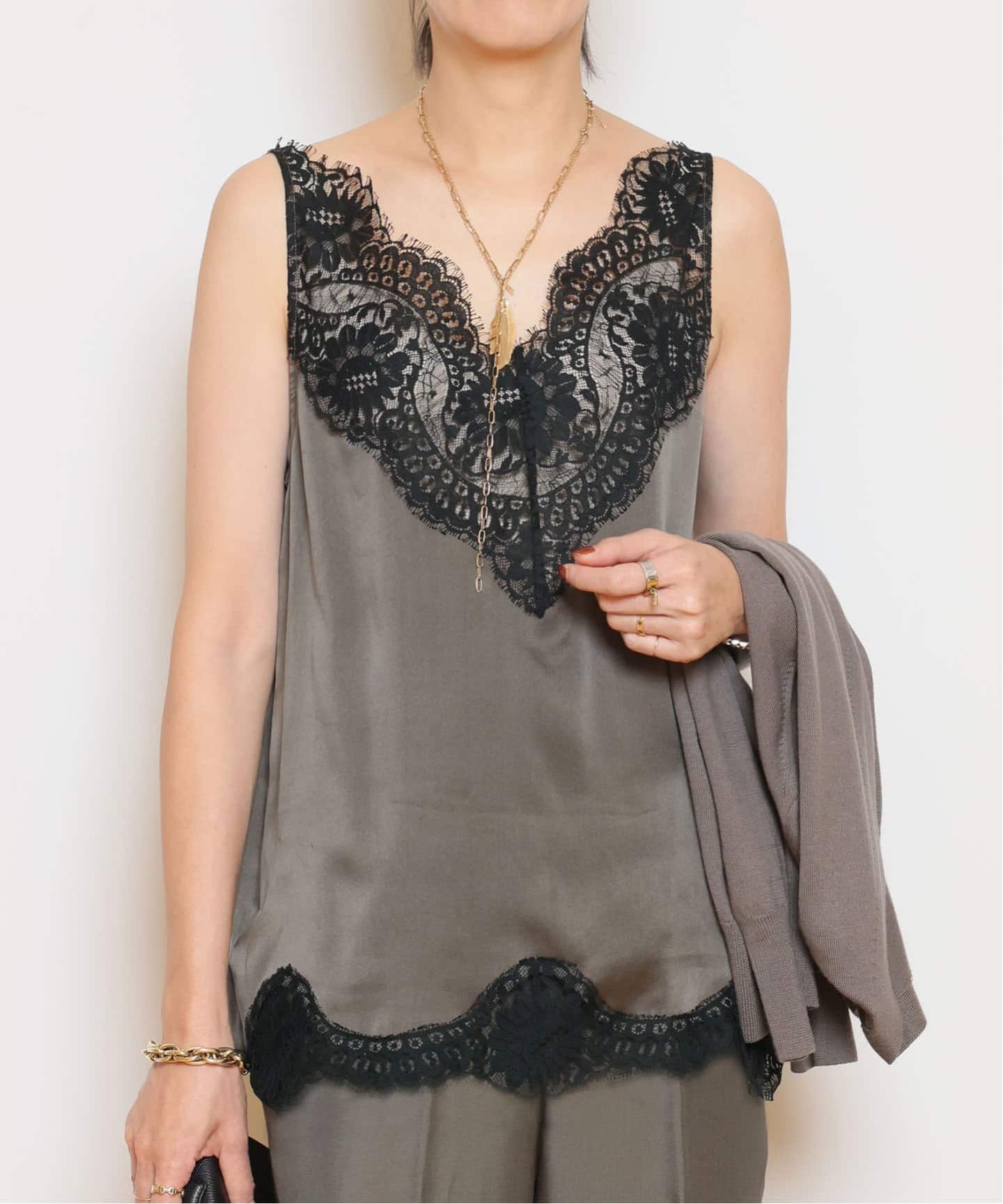 Polished キャミソール（キャミソール）｜MUSE de Deuxieme Classe