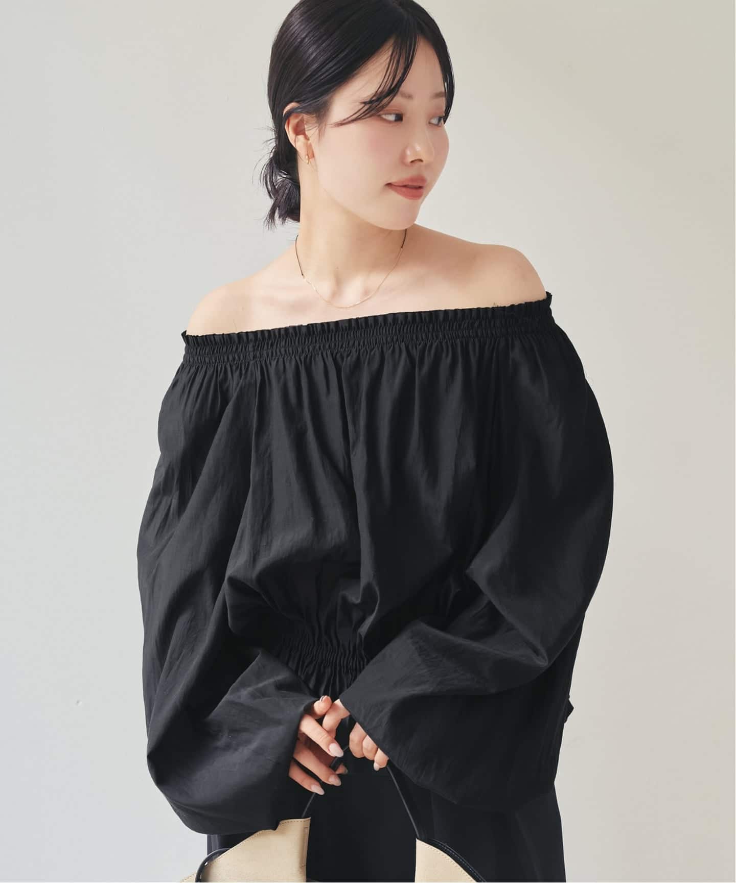 予約》silky gather ブラウス（シャツ／ブラウス）｜Plage（プラージュ