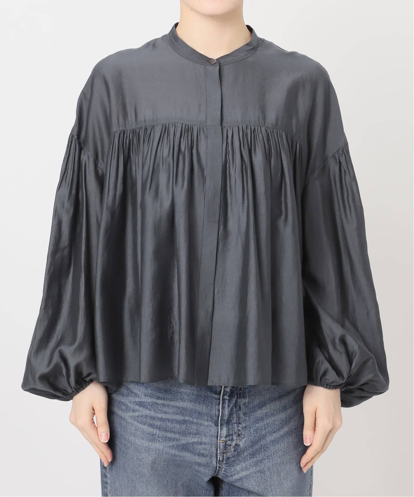 ≪予約≫ギャザーブラウス（シャツ／ブラウス）｜FRAMeWORK（フレーム