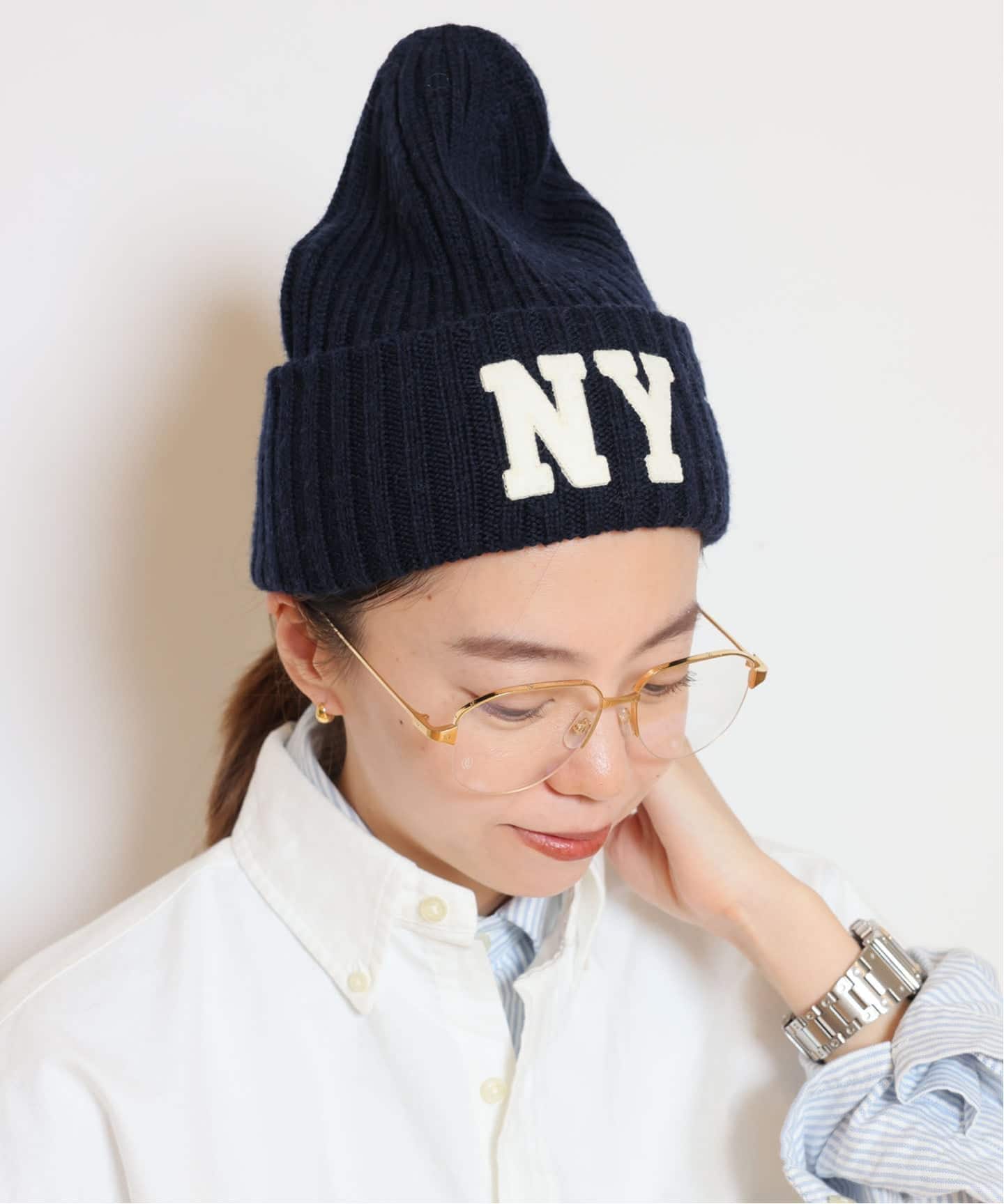 POLO RALPH LAUREN / ポロ ラルフ ローレン】NY BEANIE（ニット
