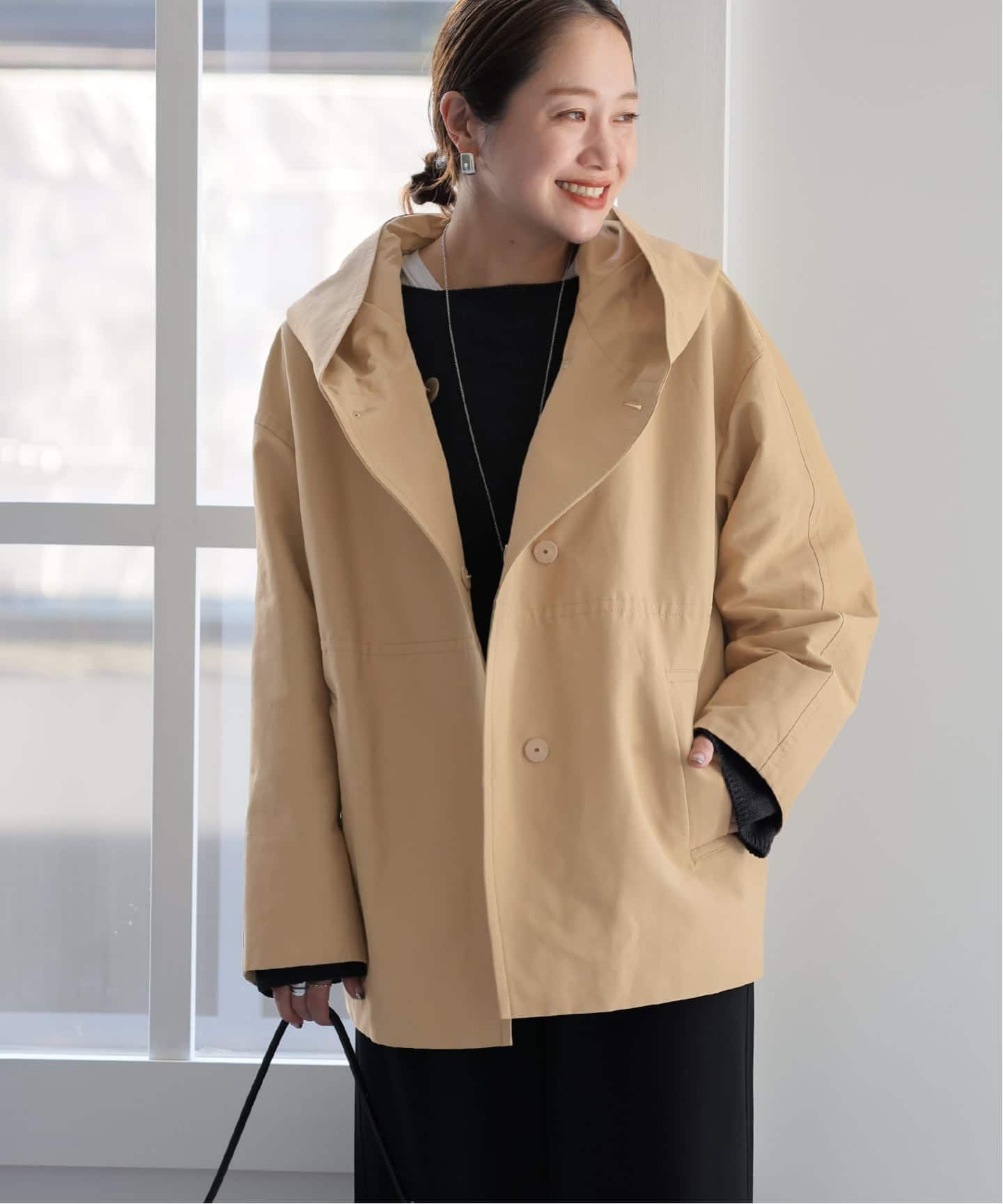 追加予約2》グログランフードコート（その他ブルゾン／アウター