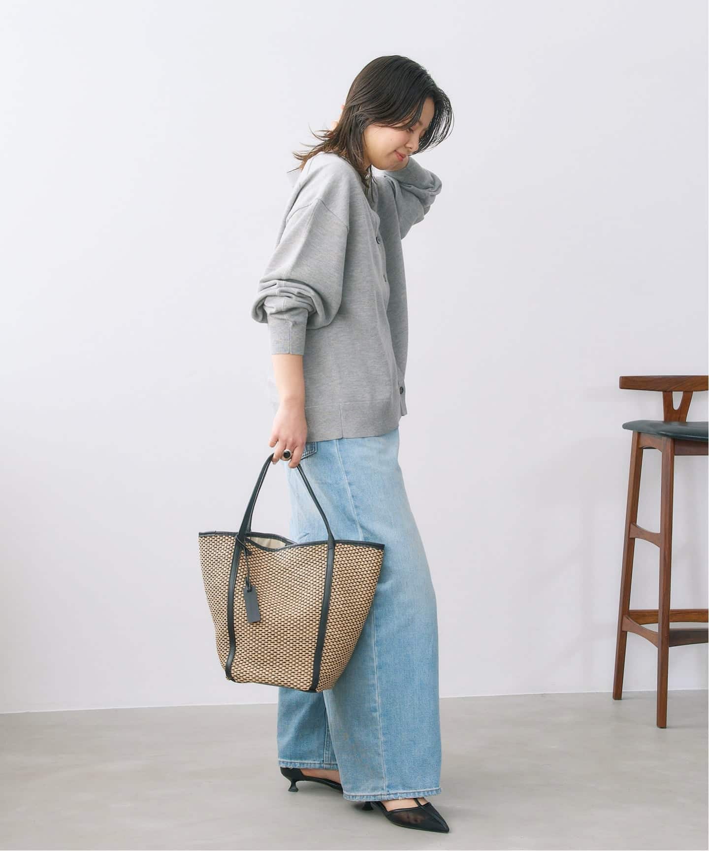 追加予約》3.5cmTストラップシアーパンプス（パンプス）｜LE TALON（ル