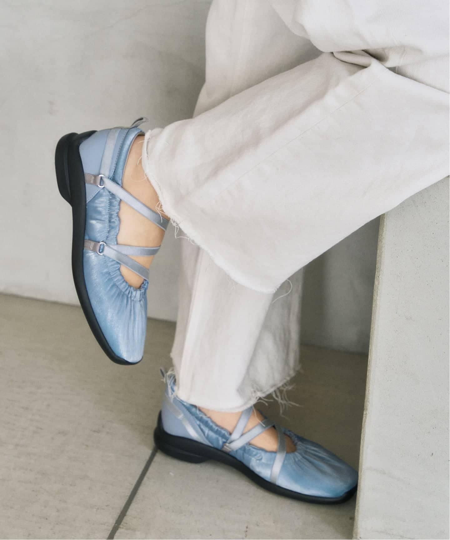 追加》Lエラスティックスニーカー（スニーカー）｜LE TALON（ル タロン