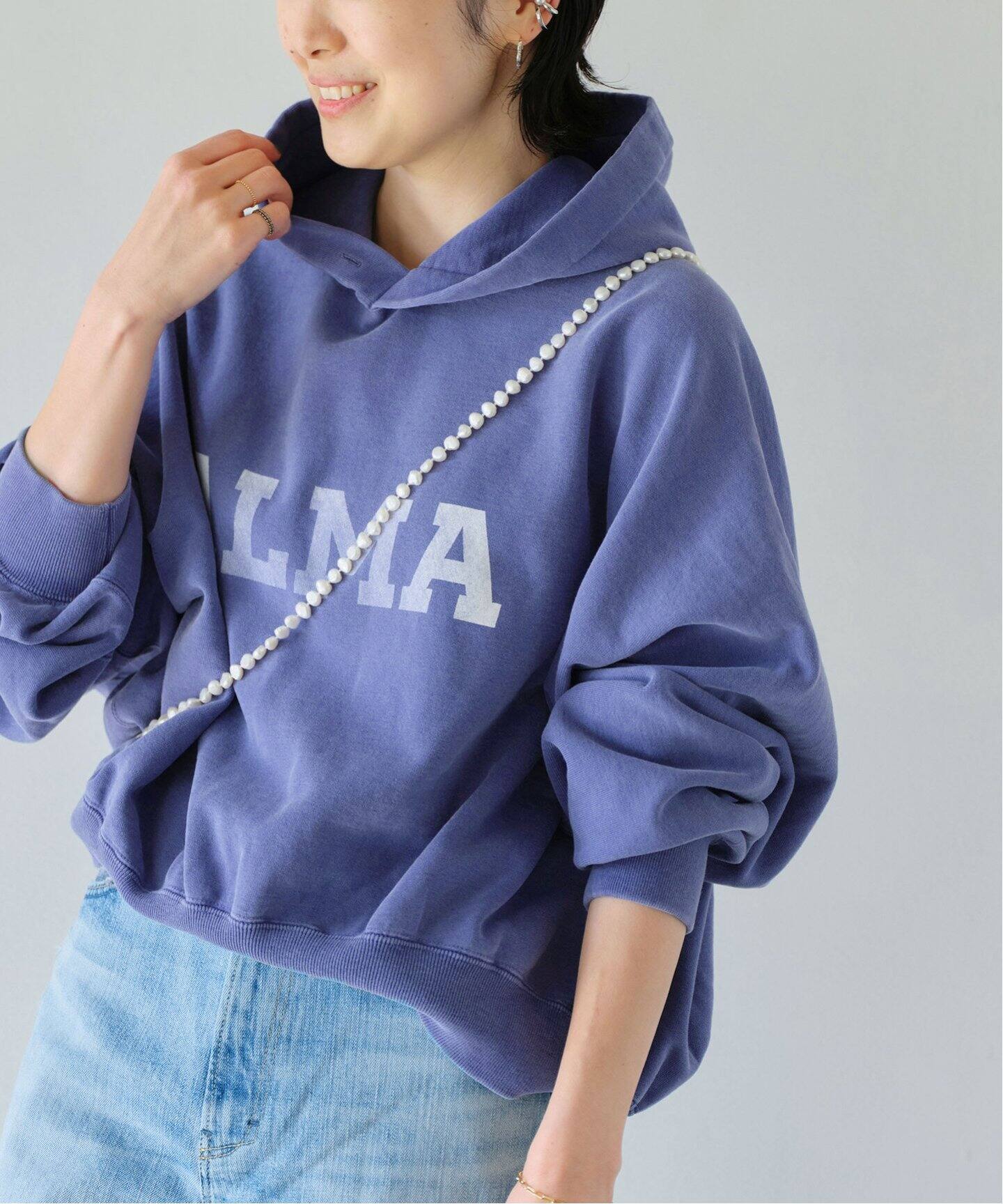 R JUBILEE/アール ジュビリー】別注 ALMA プリント スウェット