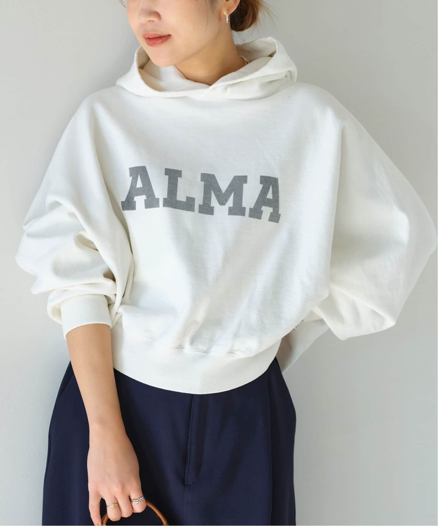 R JUBILEE/アール ジュビリー】別注 ALMA プリント スウェット