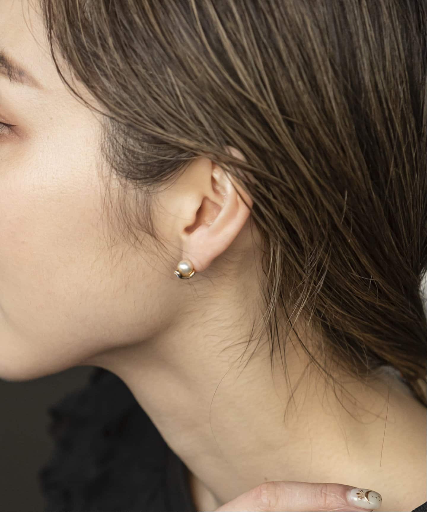 Hirotaka/ヒロタカ Bird of Paradise パールピアス(片耳)（ピアス