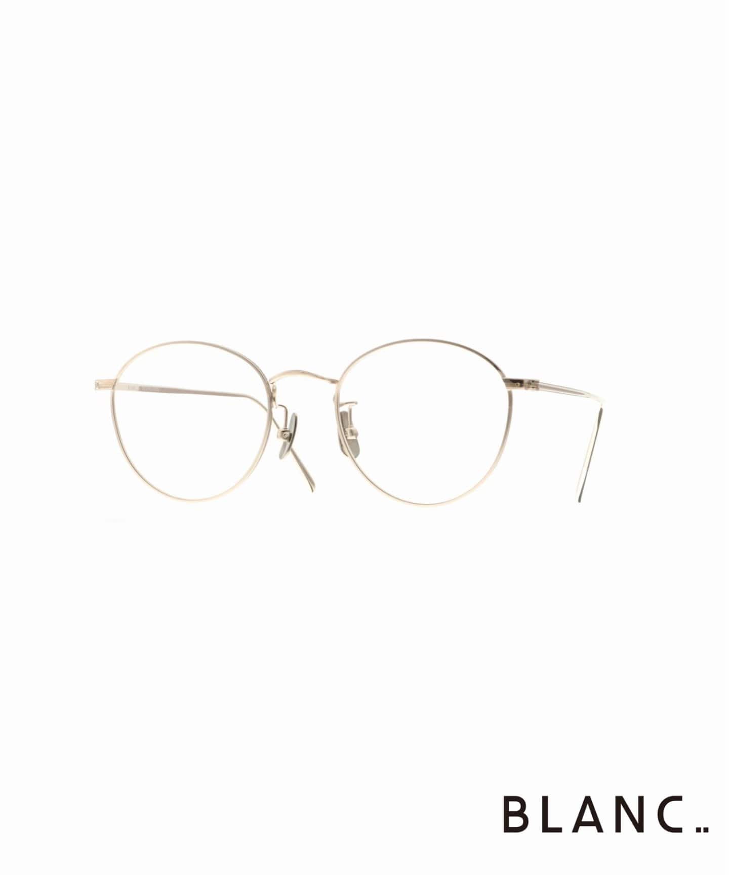 BLANC../ブラン】別注 BM007LI CHAMPAGNE GOLD ex（メガネ）｜EYETHINK