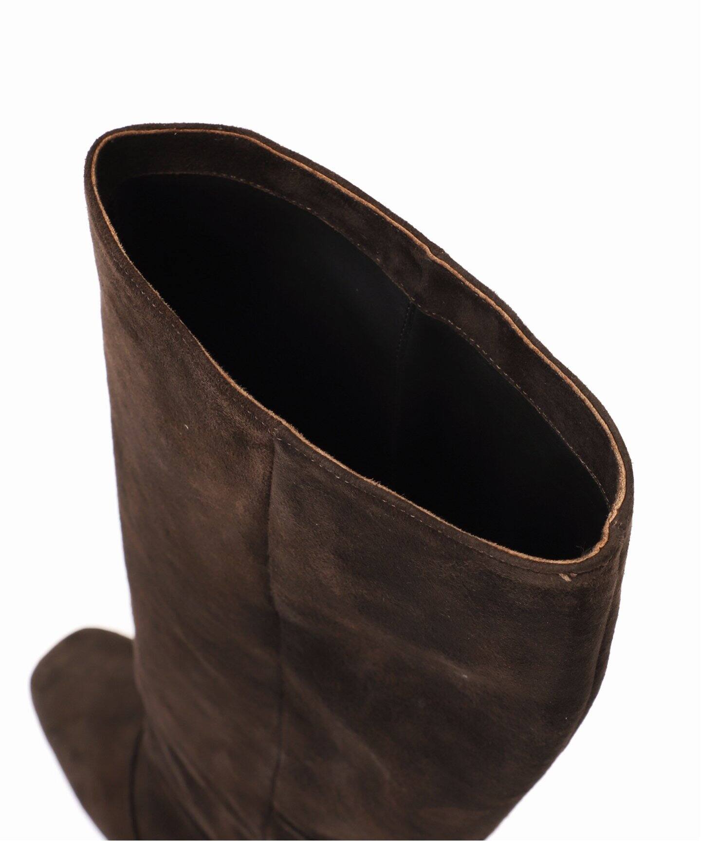 CORSO ROMA 9 / コルソローマノーヴェ】スエードヒールロングブーツ