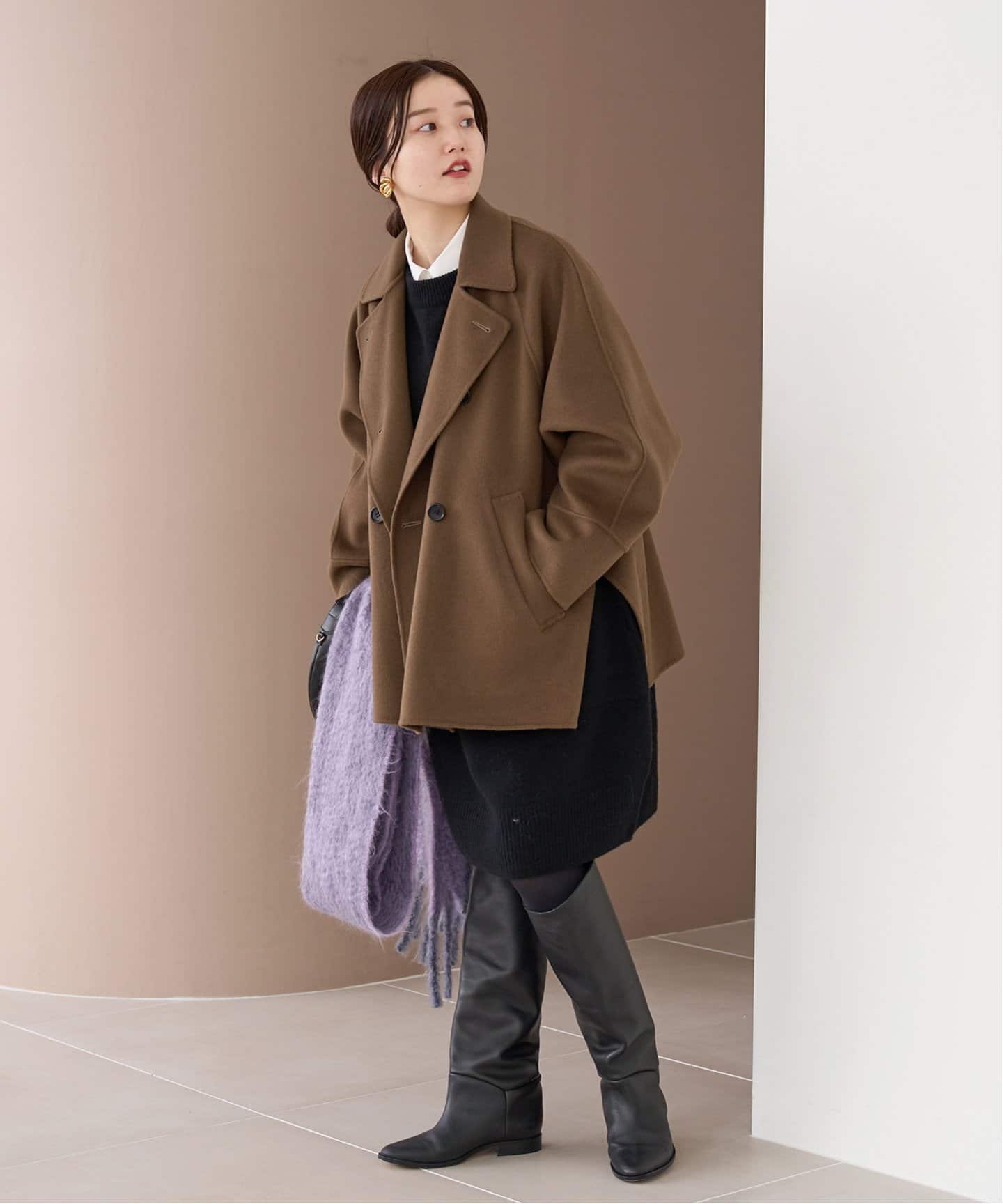 追加2》スーパー160ダブルフェイス ショートコート（その他ブルゾン