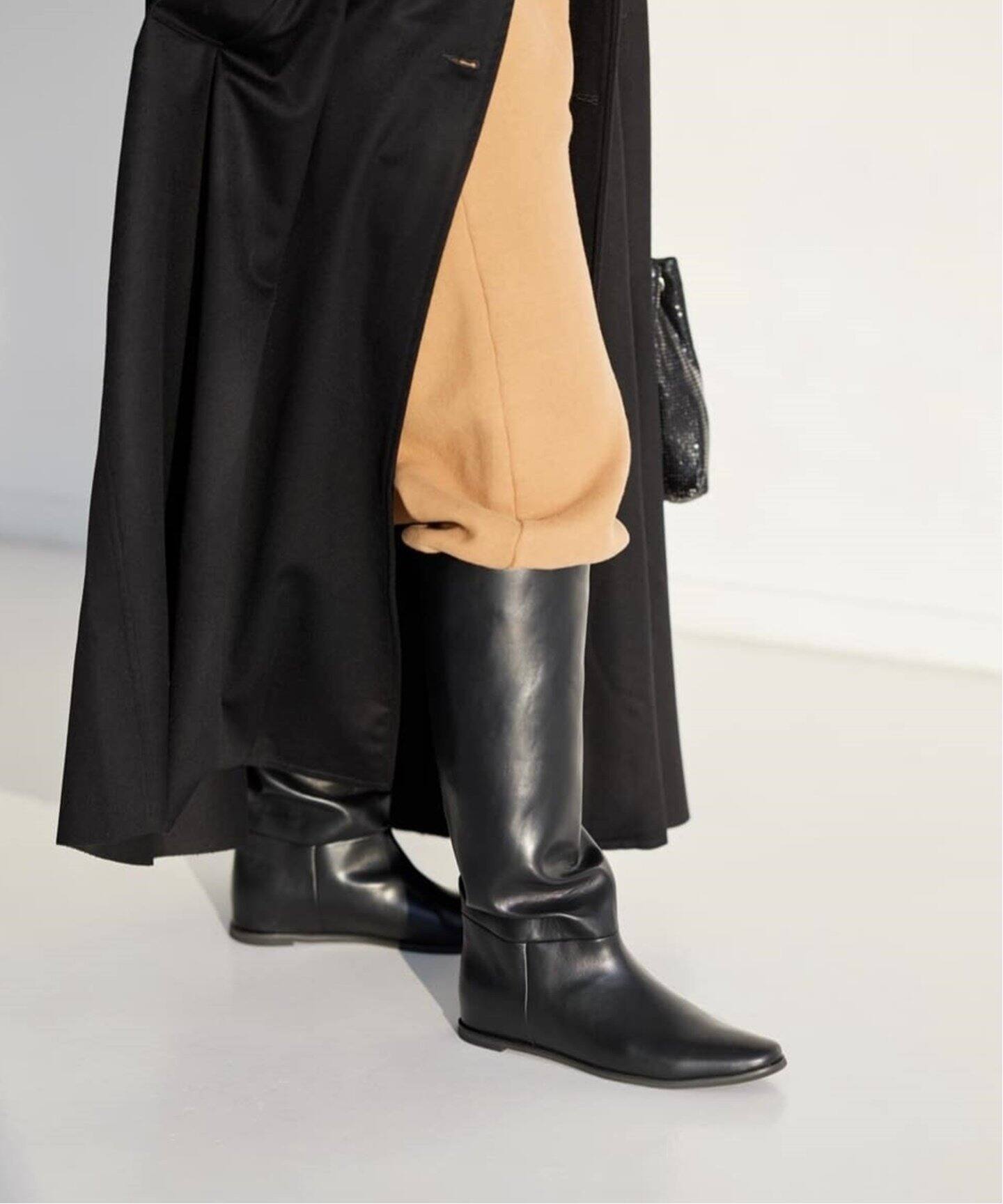 追加5》2cmワイドシャフトロングブーツ（ロングブーツ）｜LE TALON（ル