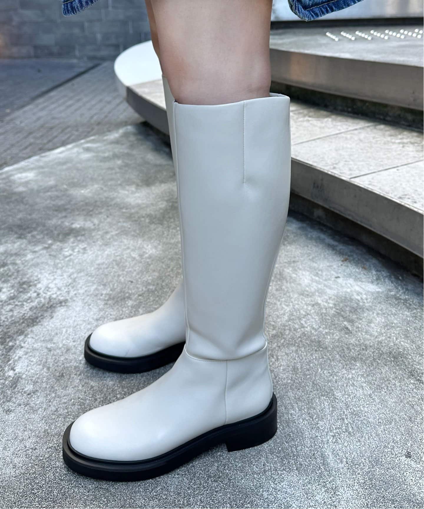 ラウンドジョッキーブーツ（ロングブーツ）｜LE TALON（ル タロン）の