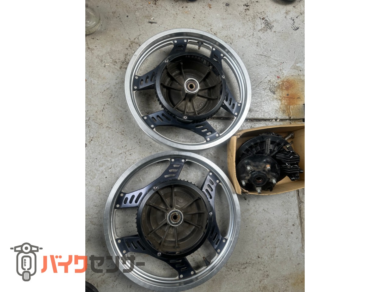 CBX400F 2型ホイール前後フルSET P006894| BDSバイクセンサー