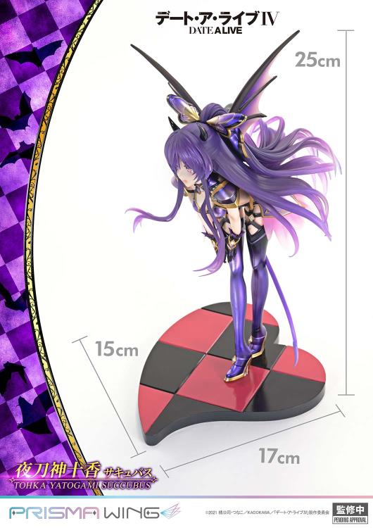 Date A Live Prisma Wing Tohka Yatogami Succubus 1/7 Scale Figure