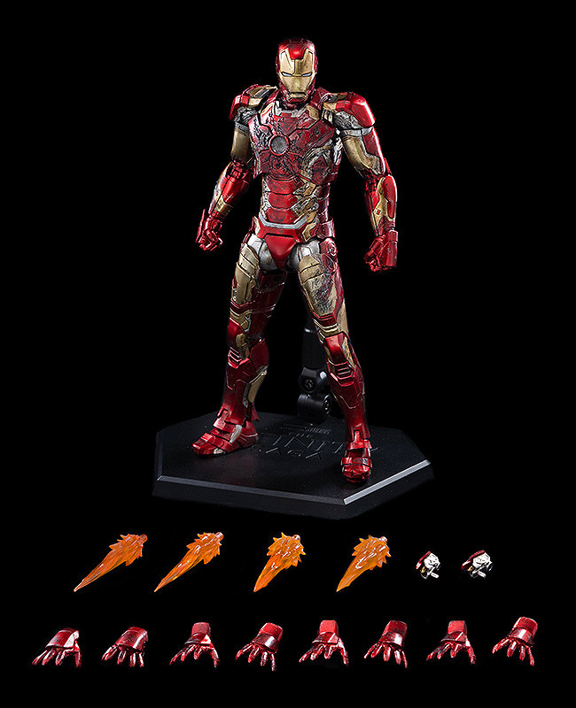 DLX Iron Man Mark 43 (Battle Damage) （DLX アイアンマン・マーク43