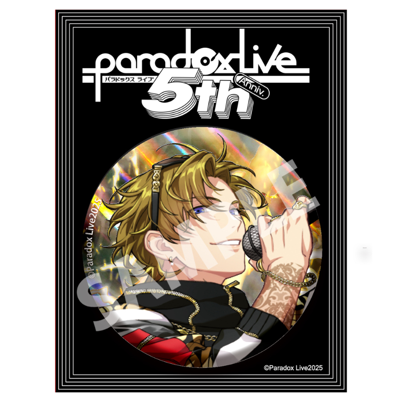 Paradox Live BIG缶バッジ 5th Anniversary 九頭竜 智生【アニメ
