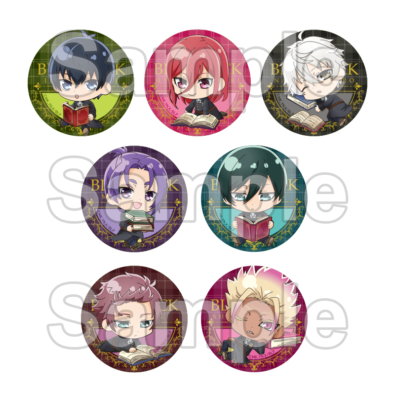 ブルーロック トレーディング缶バッジ BLUE LOCK ACADEMYデフォルメ