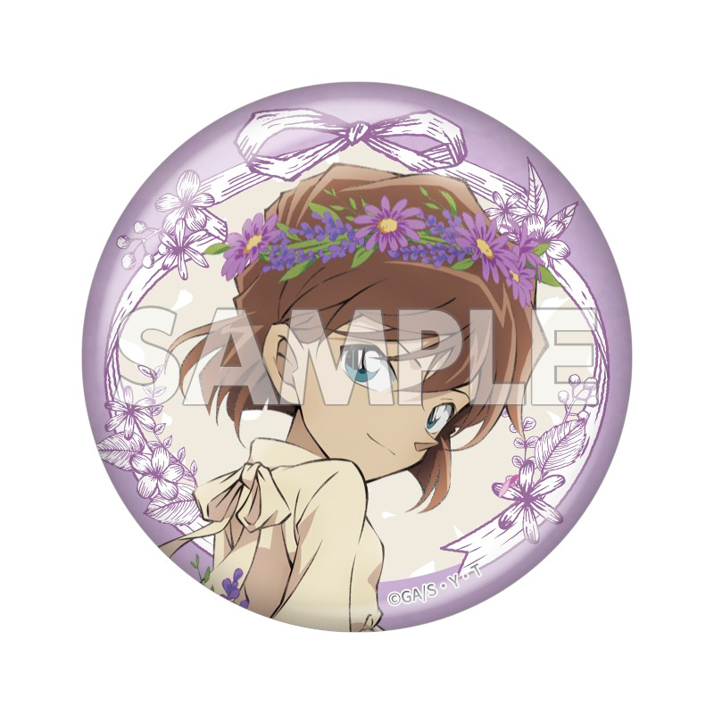 名探偵コナン 灰原哀 缶バッジ クリスマス 2021 名探偵コナン 灰原哀