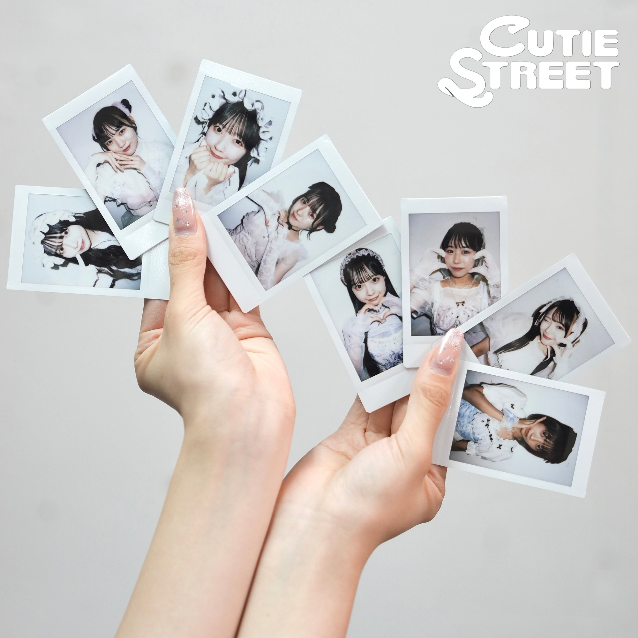 CUTIE STREET メンバー別チェキ（LARME監修ビジュアル/サインなし