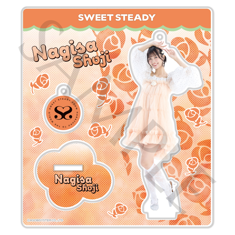 SWEET STEADY アクリルスタンドキーホルダー-styling 2024AW edition