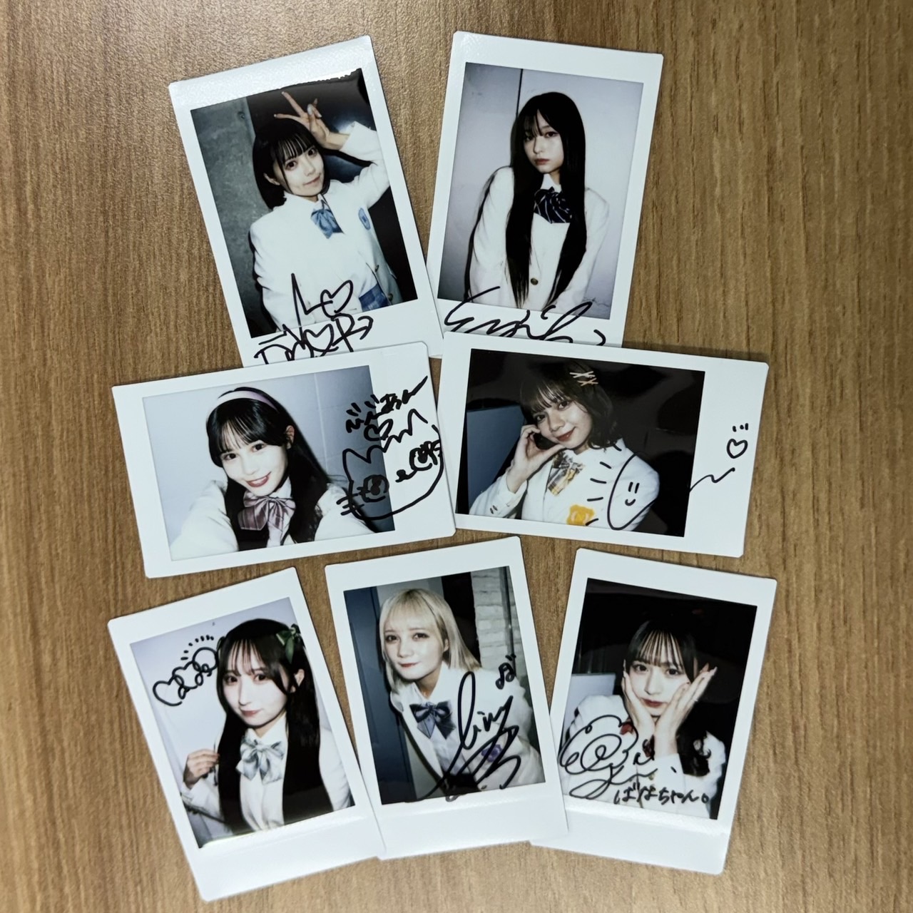 CANDY TUNEメンバー別チェキ - 制服 2024 edition-（ランダムサイン