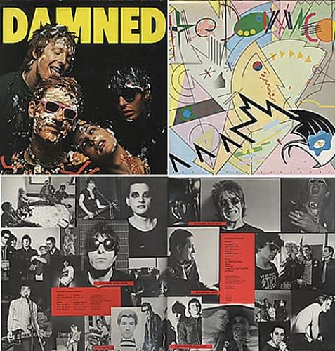 The Damned Damned Damned Damned/ Music For Pleasure - Yellow Vinyl