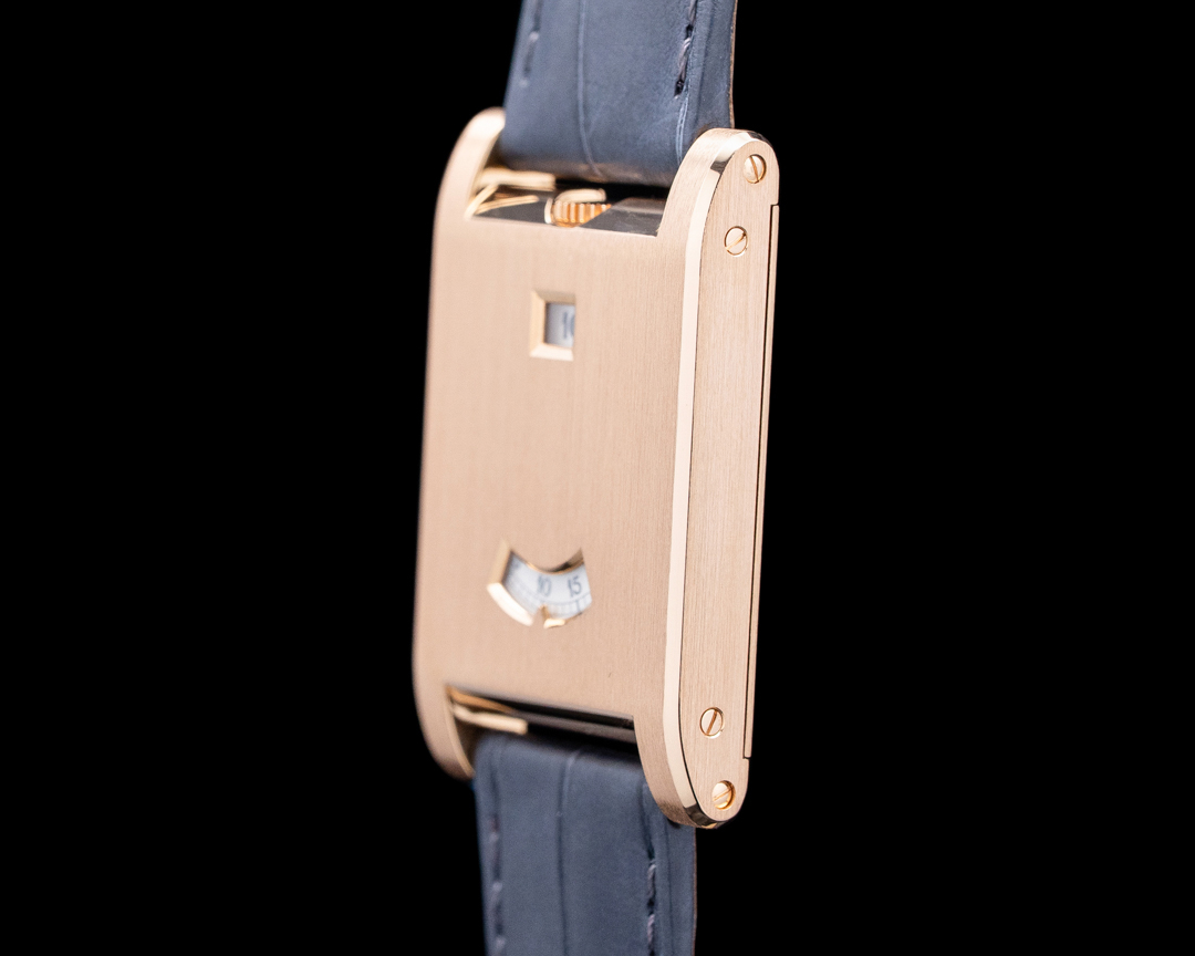 51034) Cartier Tank Louis Cartier XL Manual Wind 18K Rose Gold