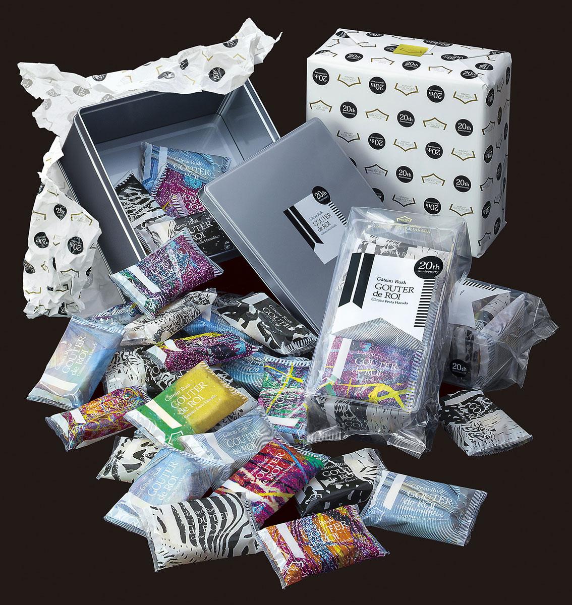 ラスク」20周年 「ハラダ×現代アーティスト」限定パッケージ発売へ