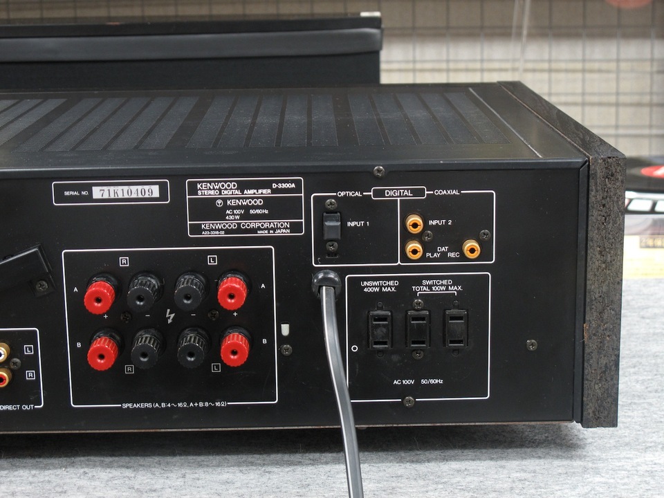 D-3300A KENWOOD - 中古オーディオ 高価買取・販売 ハイファイ堂