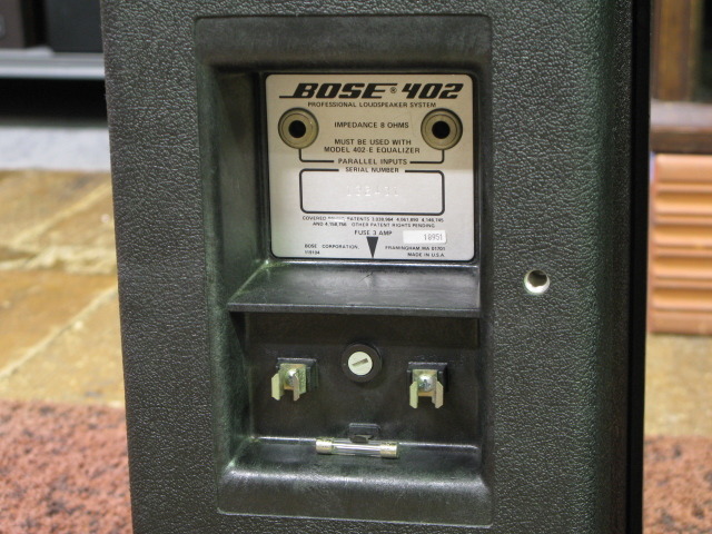 402 SYSTEM BOSE - 中古オーディオ 高価買取・販売 ハイファイ堂