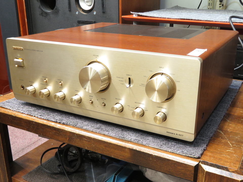 ONKYO Integra A-927 プリメインアンプ フルメンテナンス品 ONKYO