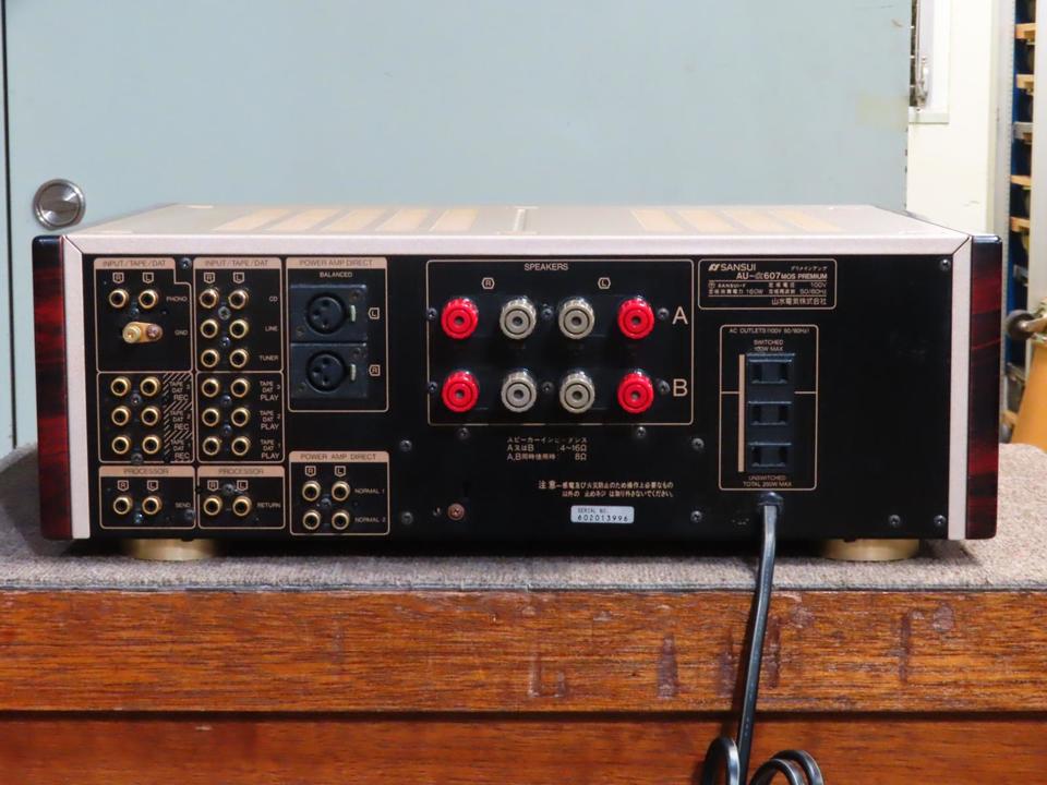 AU-α607 MOS PREMIUM SANSUI - 中古オーディオ 高価買取・販売