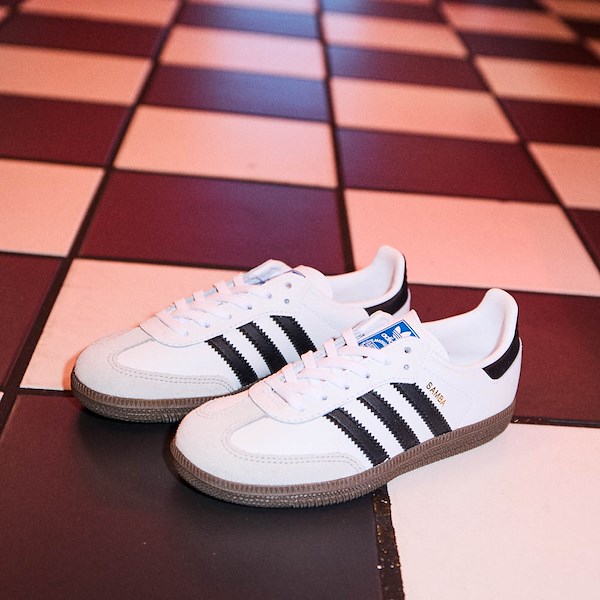 adidas Samba OG Athletic Shoe - Little Kid - Cloud White / Core
