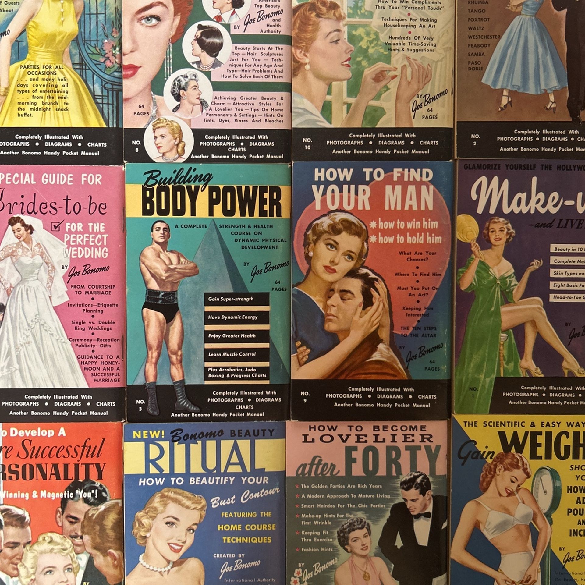 Golden Dozen Little Pocket ManualsJoe Bonomo 1950's “The Golden