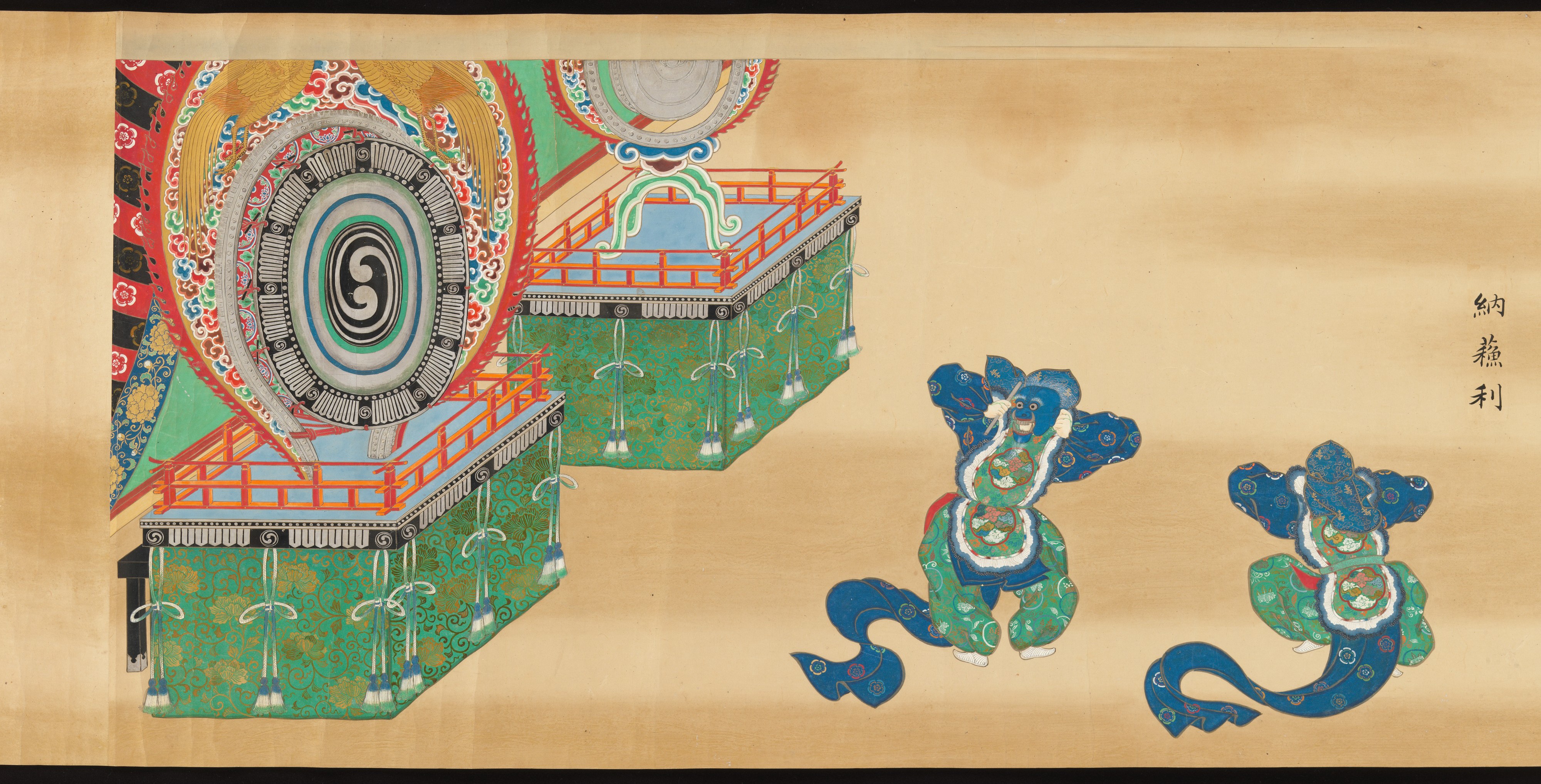 Bugaku Scroll - Japan - Edo period (1615–1868) - The Metropolitan