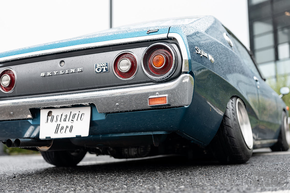 ケンメリといえばブルー！ サーフィンラインを活かしつつ深リムを装着