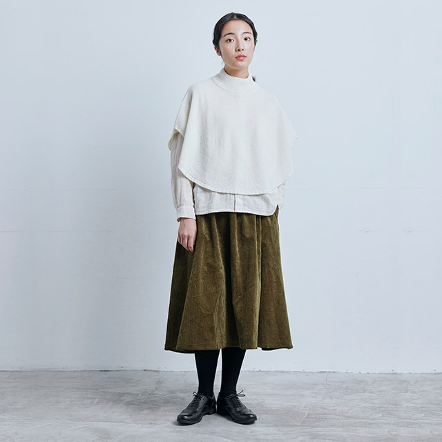 maru ポンチョケープ 手洗いできるウール100％｜衣料品｜中川政七商店