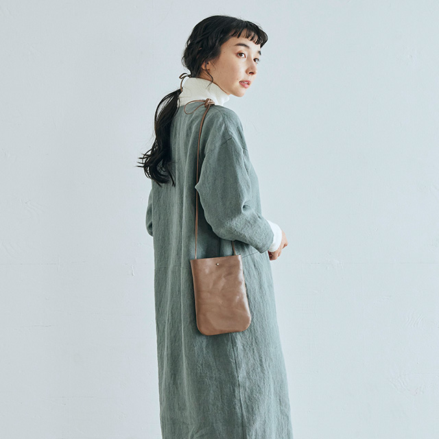 国産牛革のポシェット｜かばん｜中川政七商店 公式サイト