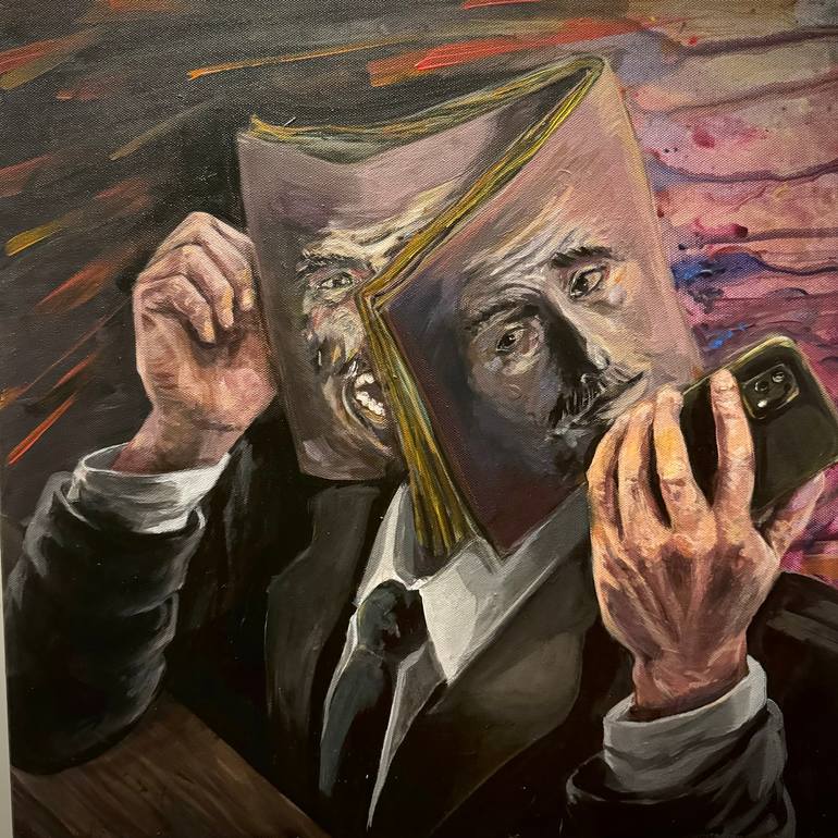 Picture Book- Bipolar Disorder Drawing by Zoe Cheng | Saatchi Art