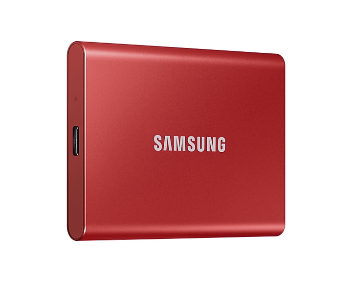 Portable Samsung Red 1 TB SSD T7 | Samsung Business UK