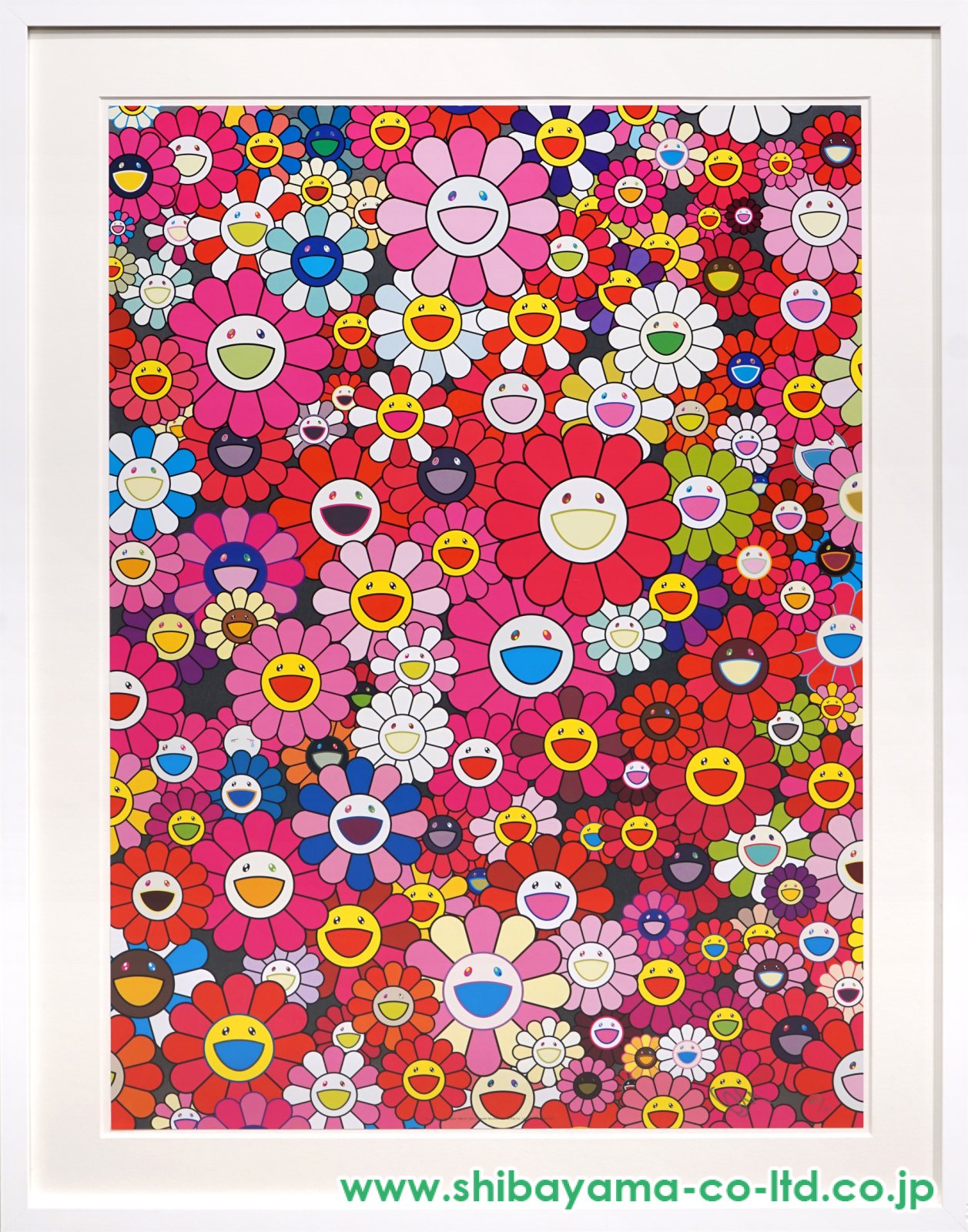 村上隆「An homage to Monopink 1960 A」オフセットプリント :: 絵画