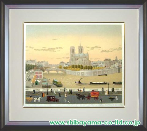 ミッシェル・ドラクロワ「ノートルダム大聖堂 La cathedrale de Notre