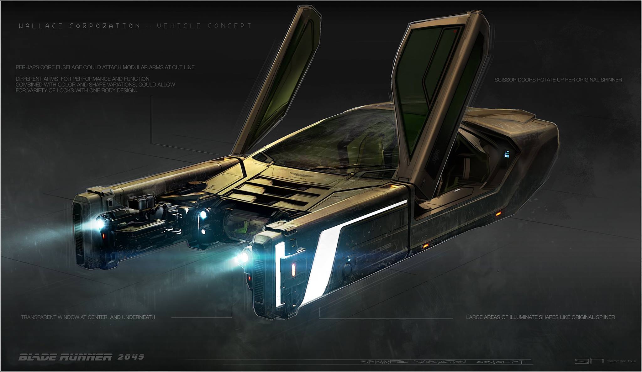 BLADE RUNNER 2049 スピナービーグル BLADE RUNNER 2049 スピナー