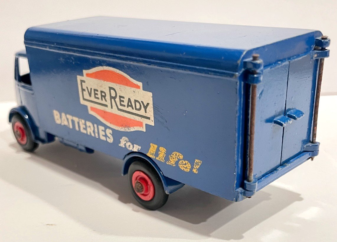 Dinky 918 Guy Ever Ready Battery Box Truck — Tobias Toys & Trains