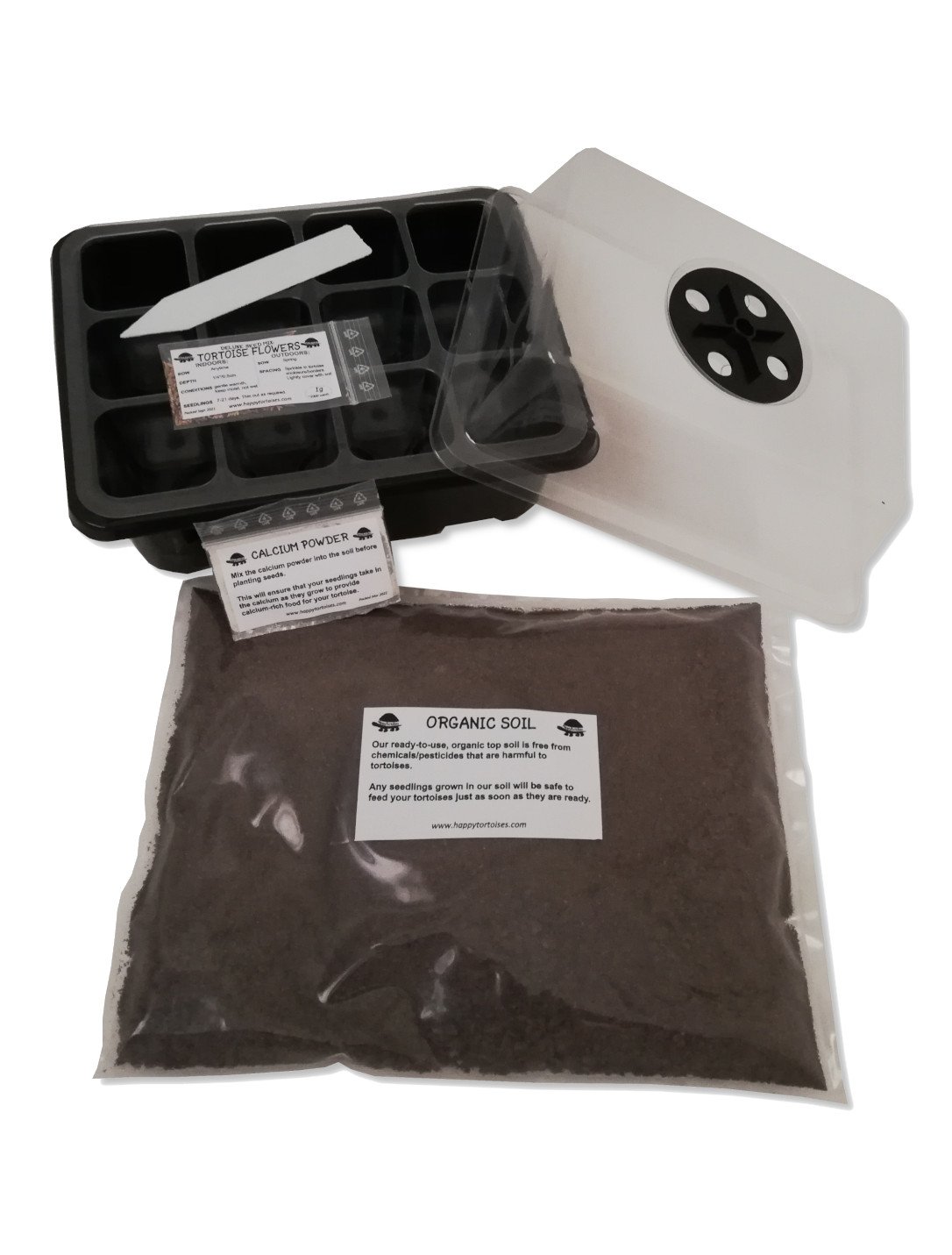 Grow your own tortoise food - starter kit — HappyTortoises