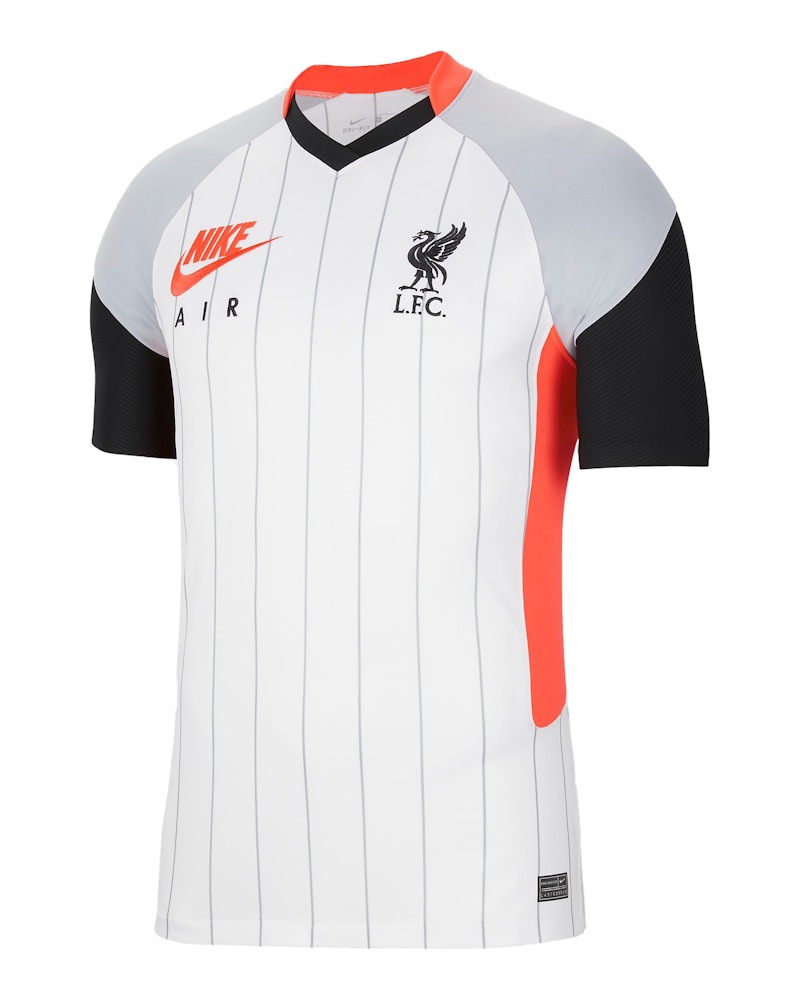 Nike Liverpool F.C. Stadium Air Max Men's Football Shirt White