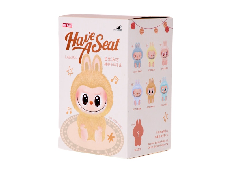 Pop Mart Labubu The Monsters Have a Seat Vinyl Plush Single Blind