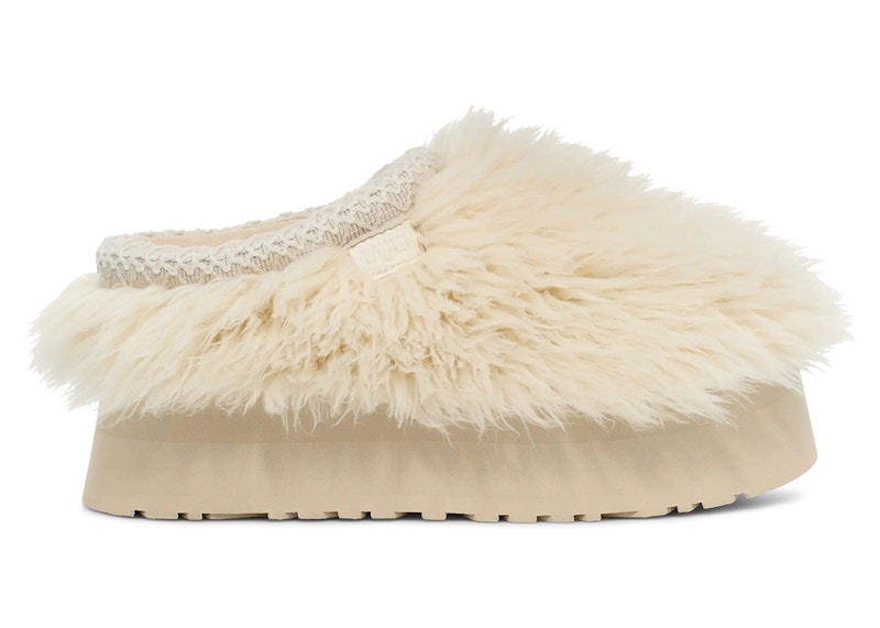 UGG Fluff Momma Sugar Tasman Slipper White (Women's) - 1131973-WHT