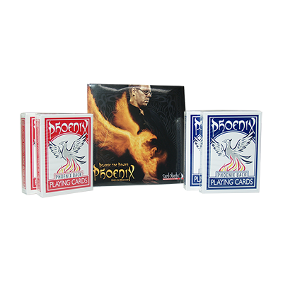 Phoenix Marked Decks Set 4 Decks + DVD