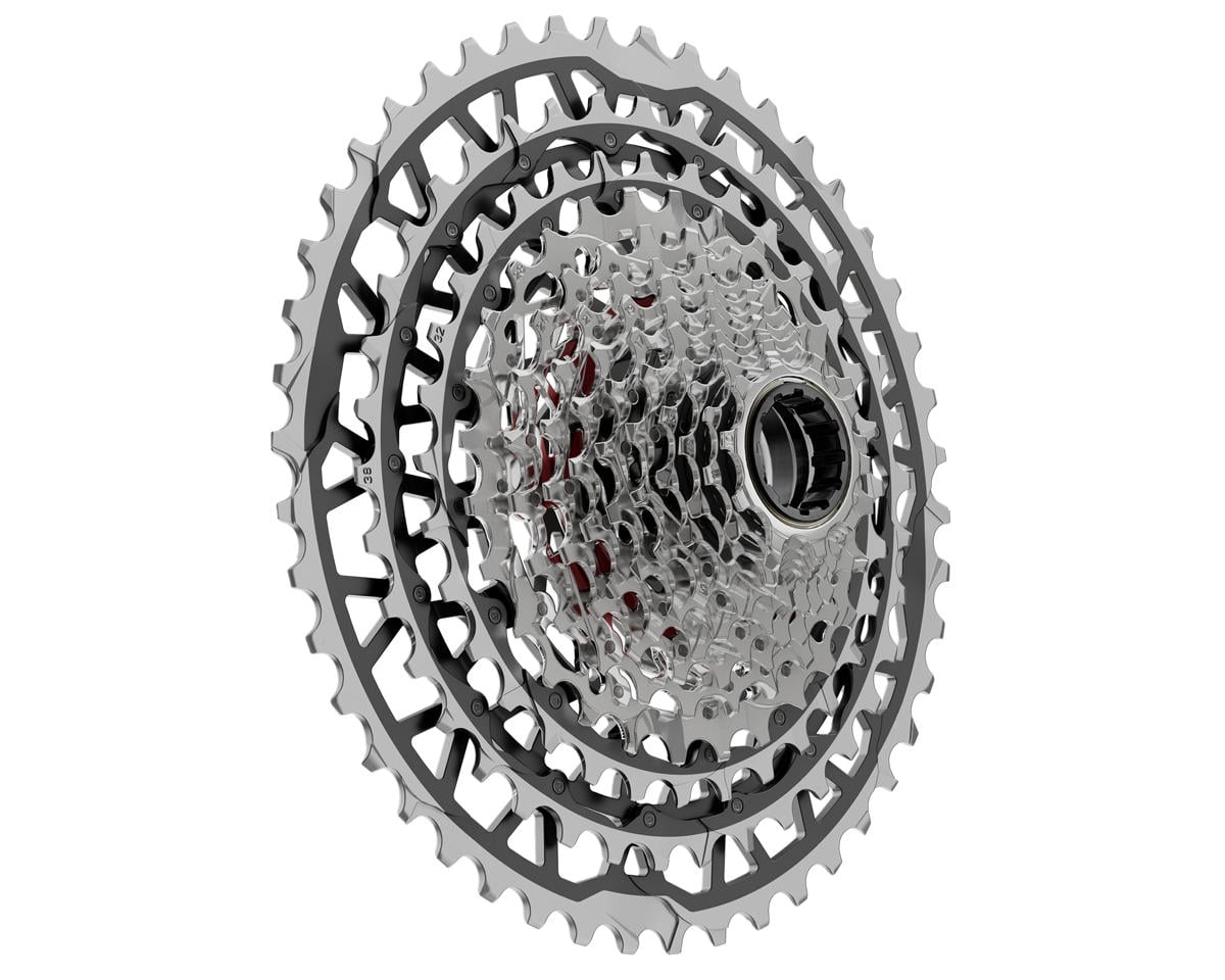 SRAM Force XPLR XG-1371 Cassette (Black/Silver) (13 Speed) (XDR
